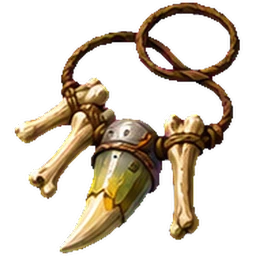 Kostěný talisman