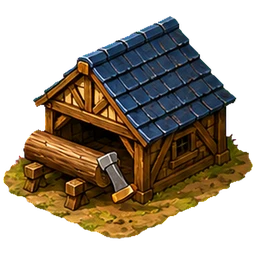 Holzfällerhütte